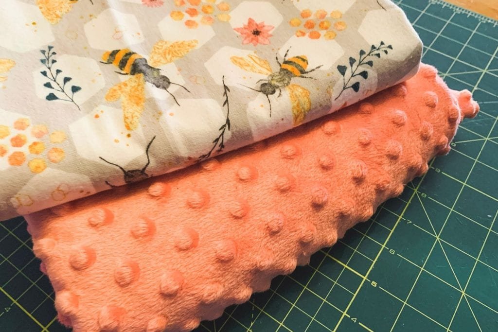 Easy Baby Blanket Tutorial - Amaryllis Lane