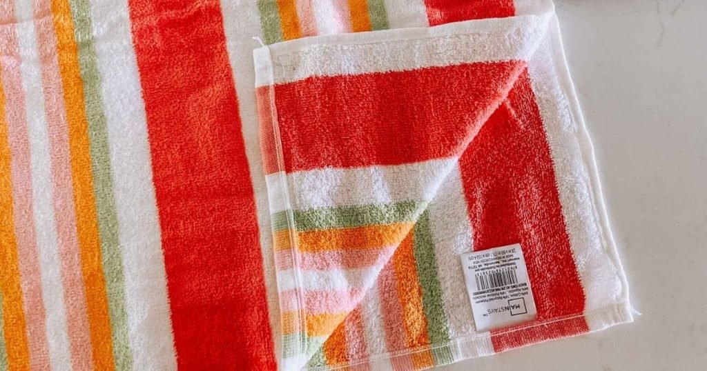 Cross Stitch Kitchen Towel 45cm X 70cm 14 Count, Orange AIDA Towel, Towel  to Cross Stitch, Orange Kitchen Towel, Needlepoint Towel 