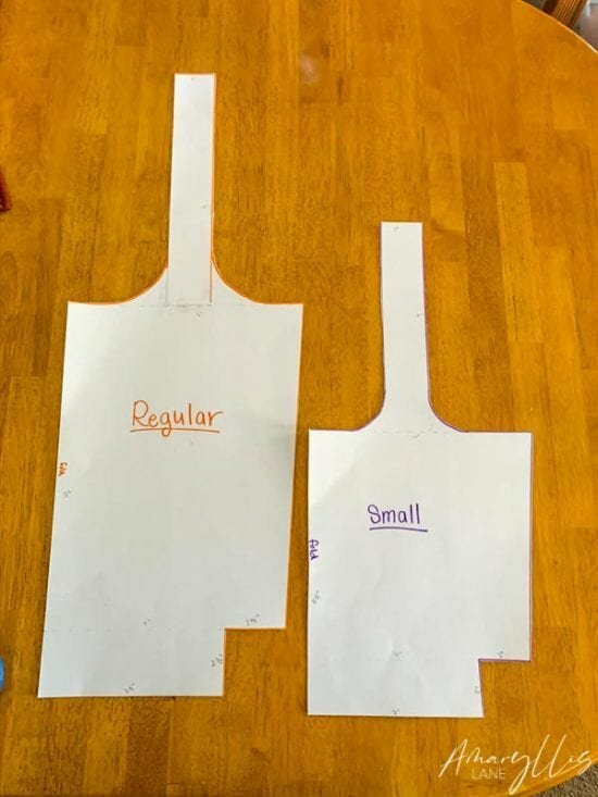 An image of reusable grocery bag patterns