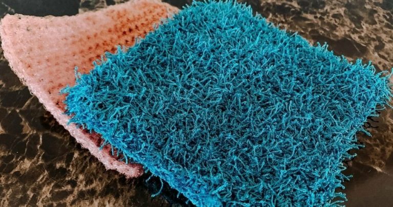 Easy Crochet Dish Scrubby Featured Image