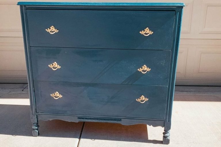 Vintage Dresser Restoration Process Featured Image