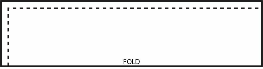 Sew along the dotted lines